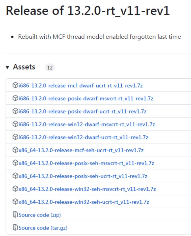 Differences_and_installation_instructions_between_different_versions_of_MingGW